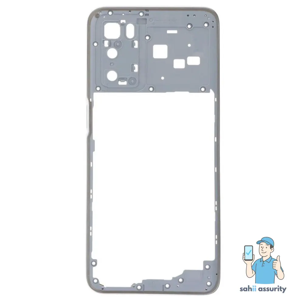 Middle Frame Ring Only for Oppo A16 Black thumbnail